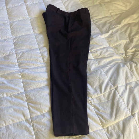 Nwot Wine Color Women’s Ankle Dress Slacks /WORTHINGTON Dress Ankle Slacks. - Picture 2 of 14